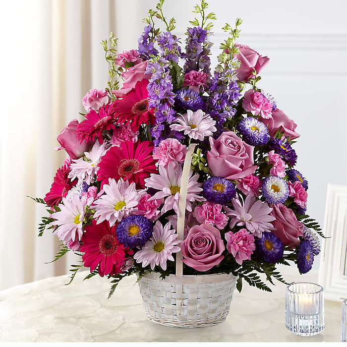Pastel Peace Basket