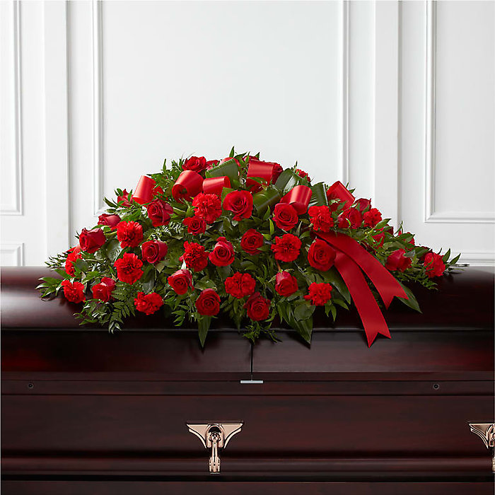 Tribute of Life Casket Spray