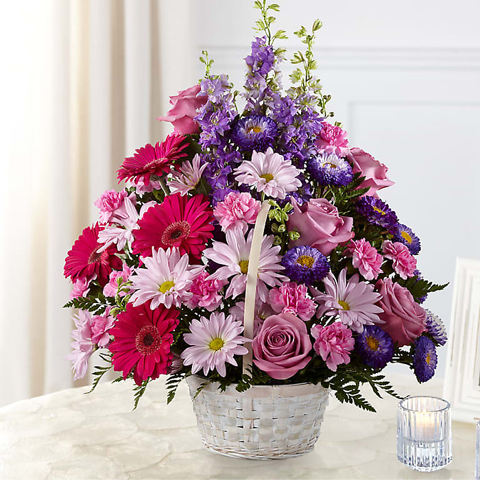 Pastel Peace Basket