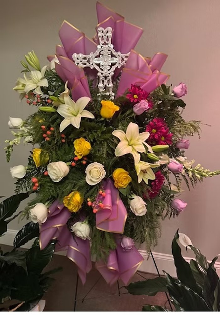 Origami Funeral Standy Spray